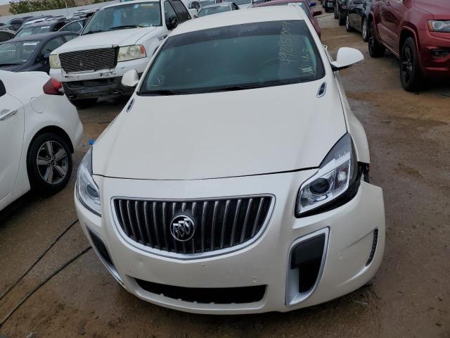 2G4GV5GV1D9171751 - 2013 BUICK REGAL GS WHITE photo 5