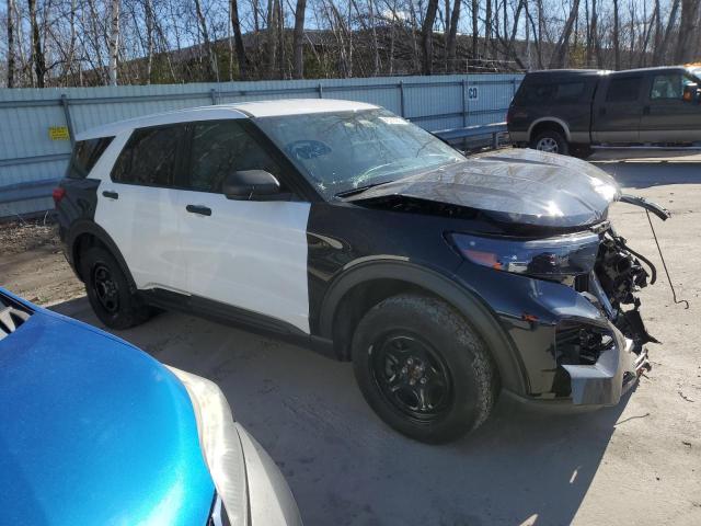 1FM5K8AB7PGC17640 - 2023 FORD EXPLORER POLICE INTERCEPTOR 双色 照片 4