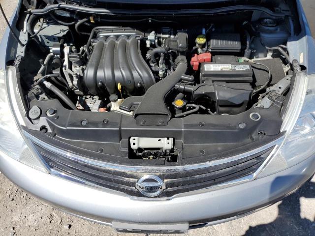 3N1BC1CP8CK254389 - 2012 NISSAN VERSA S SILVER photo 11