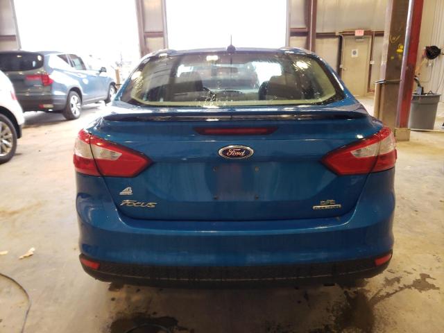 1FADP3F22DL143128 - 2013 FORD FOCUS SE BLUE photo 6