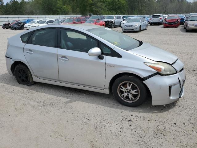 JTDKN3DU0A0144139 - 2010 TOYOTA PRIUS SILVER photo 4