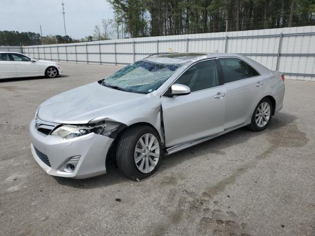 4T1BD1FK4EU112601 - 2014 TOYOTA CAMRY HYBRID WHITE photo 1