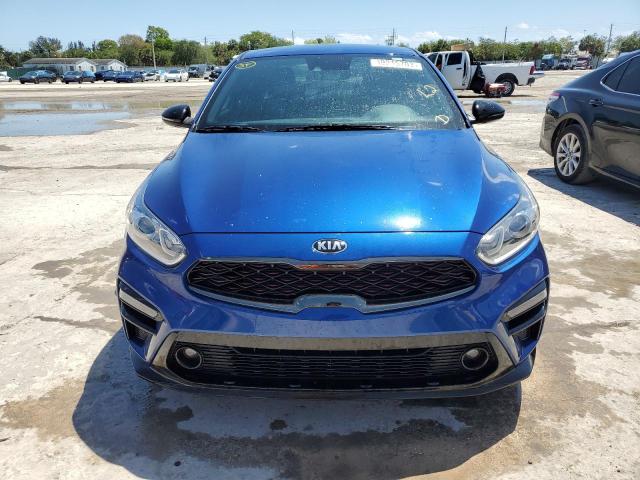 3KPF34AD8ME387078 - 2021 KIA FORTE GT LINE BLUE photo 5