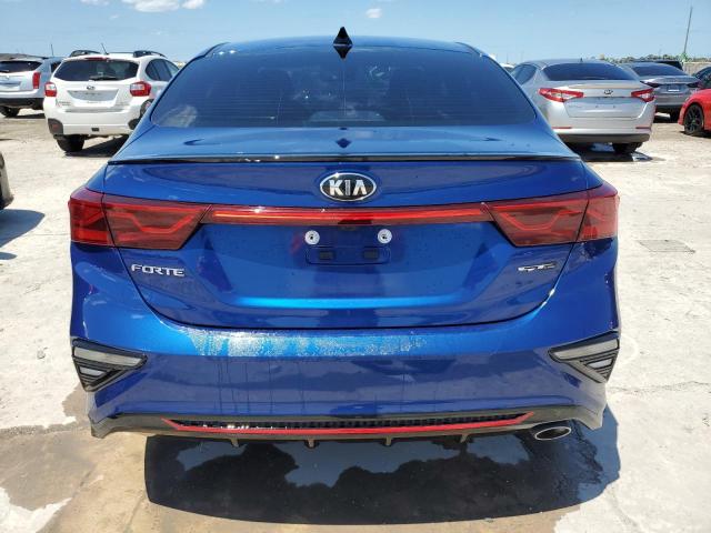 3KPF34AD8ME387078 - 2021 KIA FORTE GT LINE BLUE photo 6