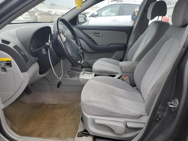 KMHDU46D37U083235 - 2007 HYUNDAI ELANTRA GLS GRAY photo 7