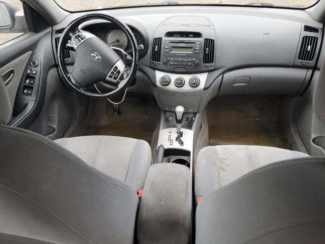 KMHDU46D37U083235 - 2007 HYUNDAI ELANTRA GLS GRAY photo 8