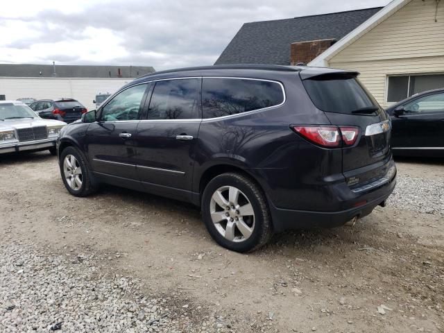 1GNKVJKDXEJ346162 - 2014 CHEVROLET TRAVERSE LTZ GRAY photo 2