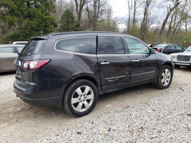 1GNKVJKDXEJ346162 - 2014 CHEVROLET TRAVERSE LTZ GRAY photo 3