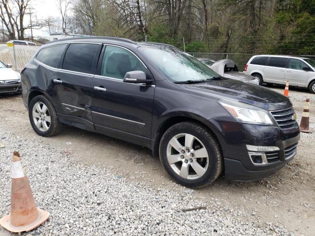 1GNKVJKDXEJ346162 - 2014 CHEVROLET TRAVERSE LTZ GRAY photo 4