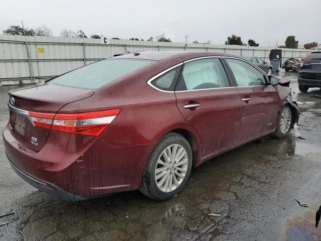 4T1BD1EBXEU029885 - 2014 TOYOTA AVALON HYBRID BURGUNDY photo 3