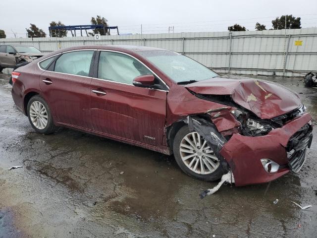 4T1BD1EBXEU029885 - 2014 TOYOTA AVALON HYBRID BURGUNDY photo 4