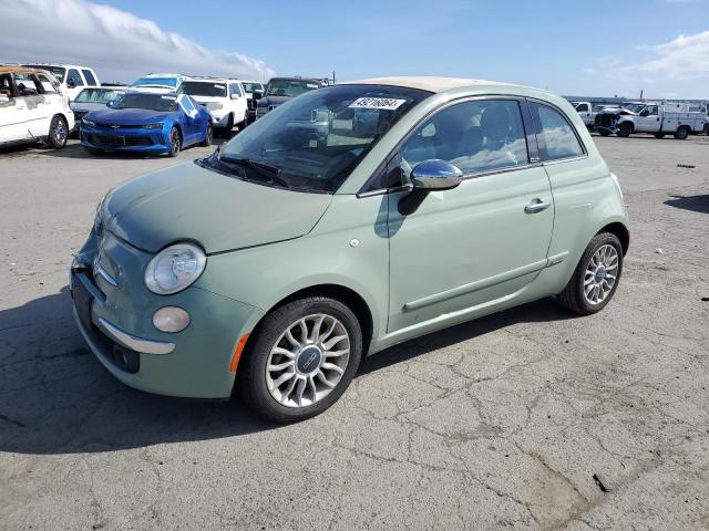 3C3CFFER6CT382729 - 2012 FIAT 500 LOUNGE GREEN photo 1