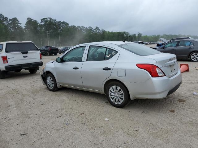 3N1CN7APXFL886376 - 2015 NISSAN VERSA S SILVER photo 2