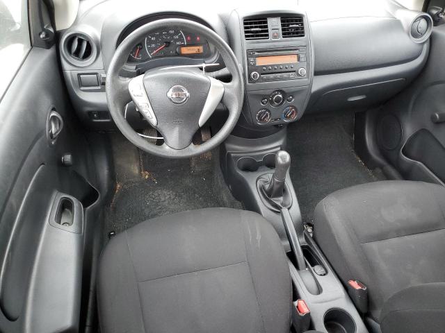 3N1CN7APXFL886376 - 2015 NISSAN VERSA S SILVER photo 8