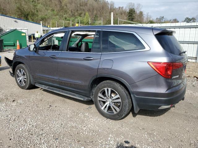 5FNYF6H55GB027999 - 2016 HONDA PILOT EXL GRAY photo 2