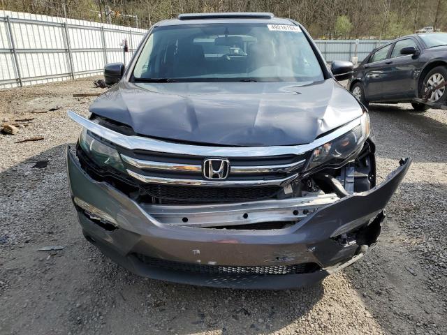 5FNYF6H55GB027999 - 2016 HONDA PILOT EXL GRAY photo 5