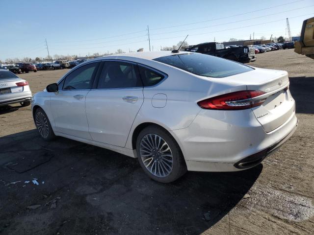 3FA6P0T91HR141368 - 2017 FORD FUSION SE WHITE photo 2