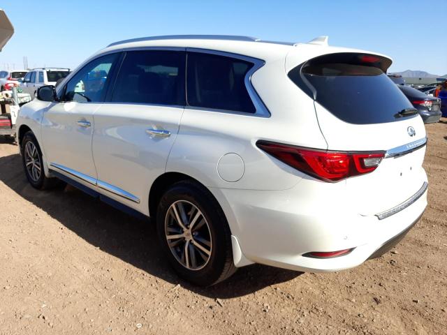 5N1DL0MN2LC503106 - 2020 INFINITI QX60 LUXE WHITE photo 2