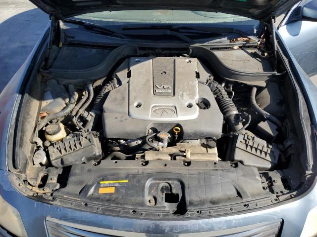 JNKCV61E39M308179 - 2009 INFINITI G37 BASE BLUE photo 11