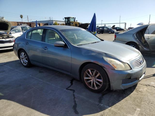 JNKCV61E39M308179 - 2009 INFINITI G37 BASE BLUE photo 4