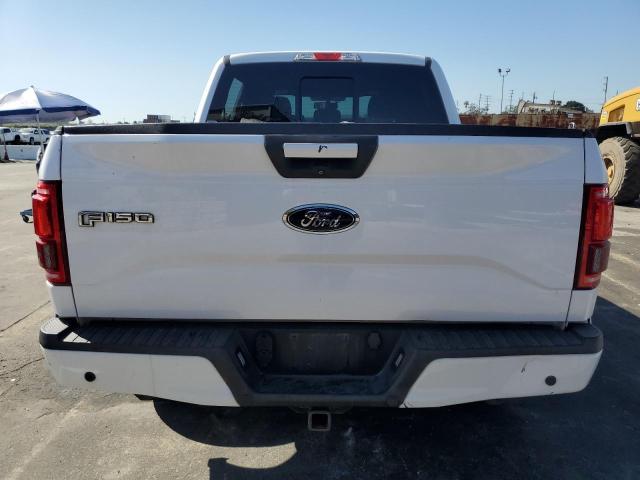 1FTEW1EG6FKD90292 - 2015 FORD F150 SUPERCREW WHITE photo 6