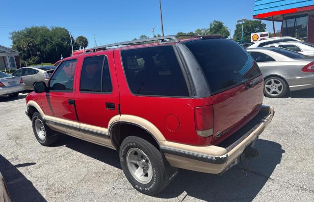 1GNCS13W4S2193457 - 1995 CHEVROLET BLAZER RED photo 3