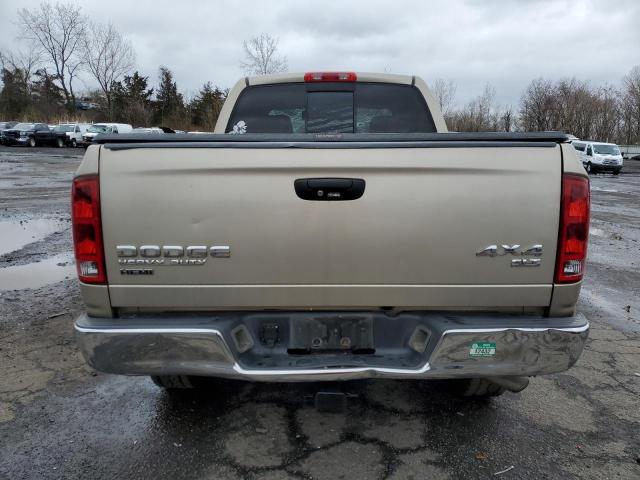 3D7KU28D04G175243 - 2004 DODGE RAM 2500 ST TAN photo 6