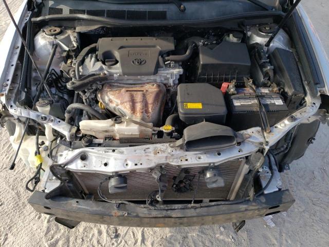 4T1BF1FK2CU575537 - 2012 TOYOTA CAMRY BASE SILVER photo 11