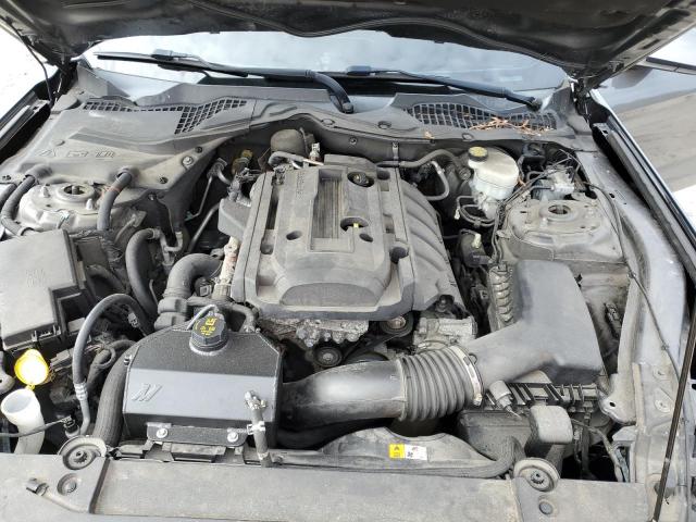 1FA6P8TH0F5400857 - 2015 FORD MUSTANG GRAY photo 11