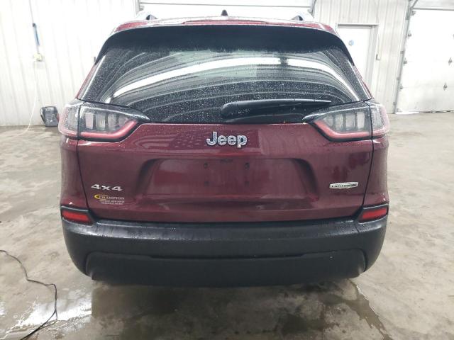 1C4PJMLB5MD188285 - 2021 JEEP CHEROKEE LATITUDE PLUS BURGUNDY photo 6