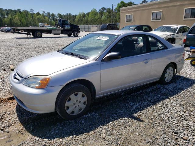 1HGEM22563L021891 - 2003 HONDA CIVIC LX SILVER photo 1