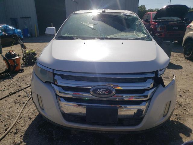 2FMDK3JC2BBA76063 - 2011 FORD EDGE SEL WHITE photo 5