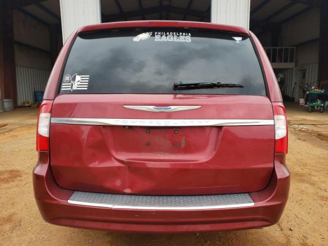 2C4RC1AG3FR698862 - 2015 CHRYSLER TOWN & COU LX RED photo 6