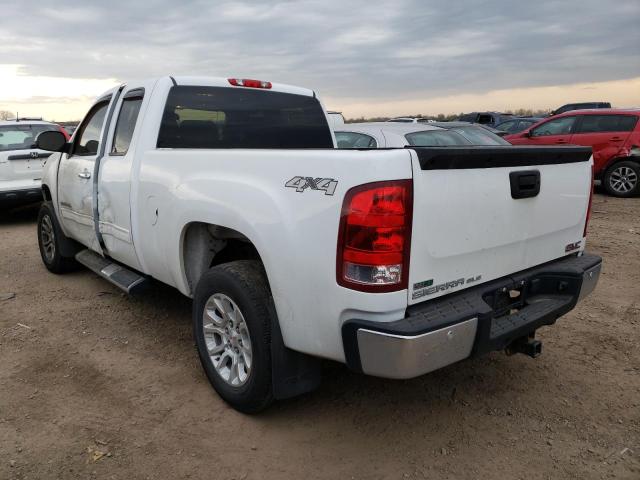 1GTR2VE38BZ103702 - 2011 GMC SIERRA K1500 SLE WHITE photo 2