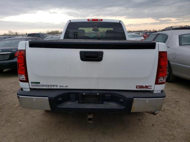 1GTR2VE38BZ103702 - 2011 GMC SIERRA K1500 SLE WHITE photo 6