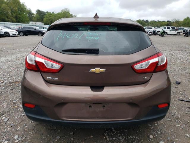 3G1BE6SM6KS554127 - 2019 CHEVROLET CRUZE LT BROWN photo 6