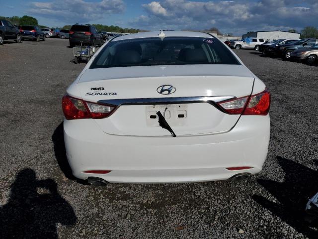 5NPEC4AC3CH341736 - 2012 HYUNDAI SONATA SE WHITE photo 6