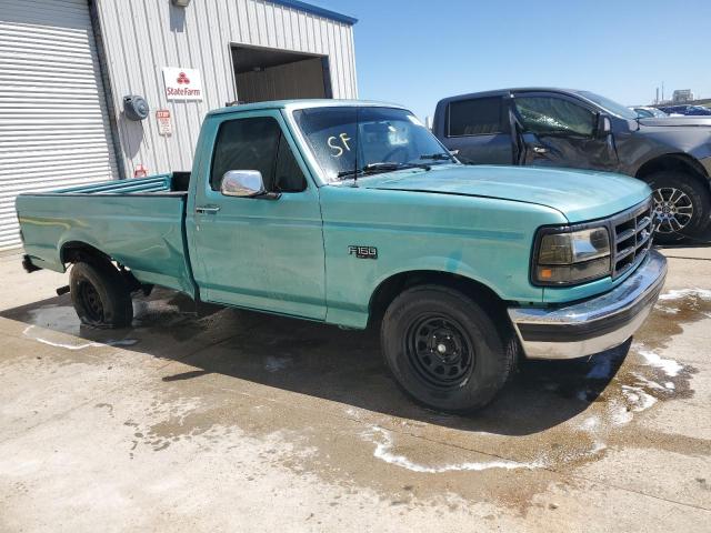 1FTDF15YXSLB52616 - 1995 FORD F150 TURQUOISE photo 4
