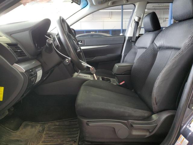 4S4BRBAC2B3402991 - 2011 SUBARU OUTBACK 2.5I BLACK photo 7