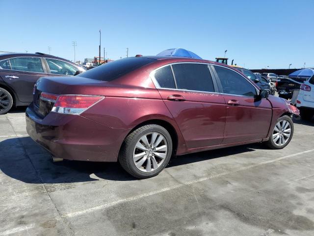 1HGCP2F85BA095560 - 2011 HONDA ACCORD EXL BURGUNDY photo 3