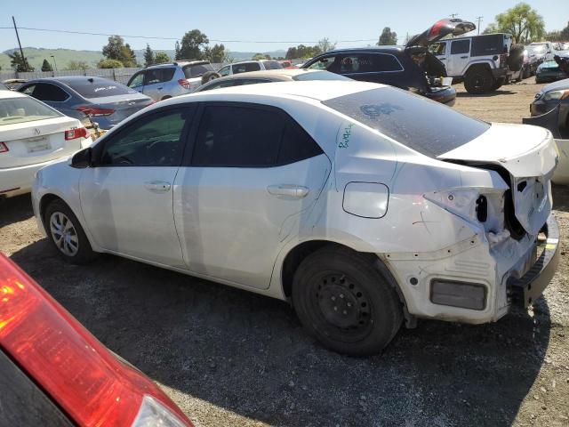 5YFBPRHE5HP592022 - 2017 TOYOTA COROLLA LE WHITE photo 2