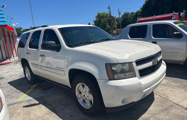 1GNFC13028R270364 - 2008 CHEVROLET TAHOE C1500 WHITE photo 1