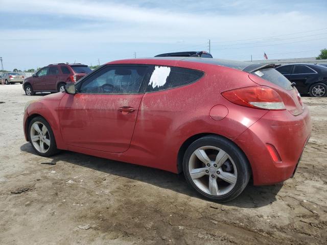 KMHTC6AD6EU194960 - 2014 HYUNDAI VELOSTER RED photo 2