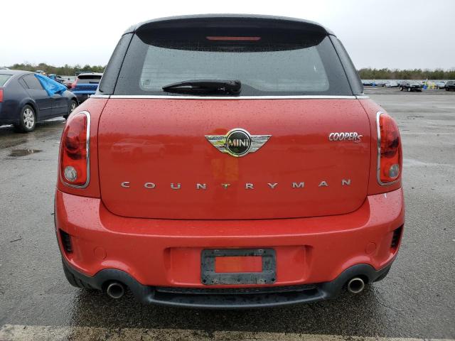 WMWZC3C56DWP24055 - 2013 MINI COOPER S COUNTRYMAN RED photo 6