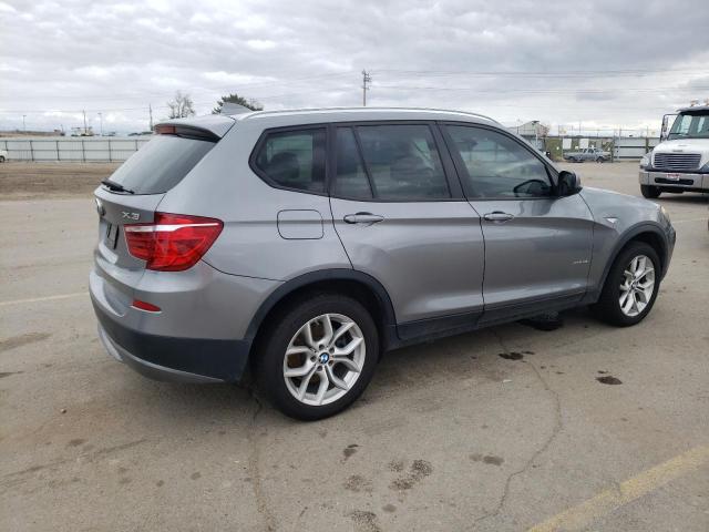 5UXWX7C57DL979878 - 2013 BMW X3 XDRIVE35I GRAY photo 3