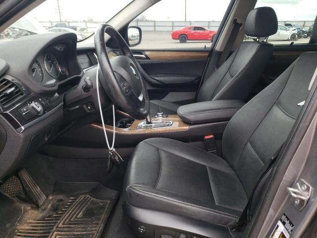 5UXWX7C57DL979878 - 2013 BMW X3 XDRIVE35I GRAY photo 7