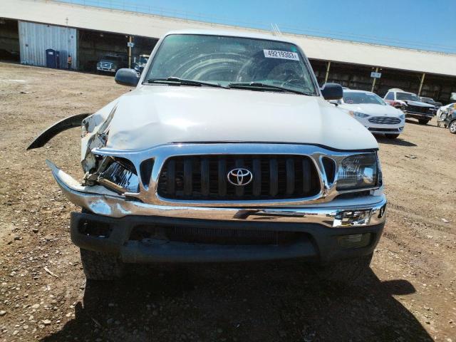 5TEGM92N24Z399743 - 2004 TOYOTA TACOMA DOUBLE CAB PRERUNNER WHITE photo 5