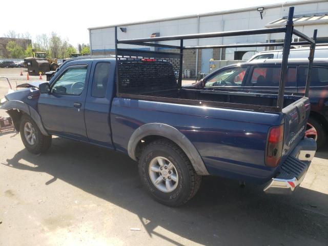 1N6DD26S71C402525 - 2001 NISSAN FRONTIER KING CAB XE BLUE photo 2