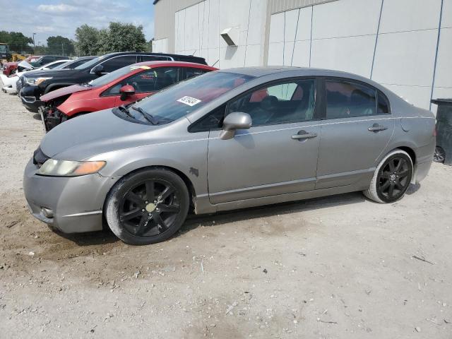 1HGFA16968L047676 - 2008 HONDA CIVIC EXL GRAY photo 1