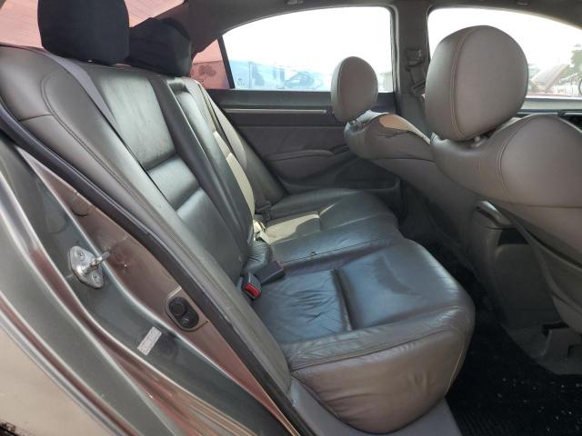 1HGFA16968L047676 - 2008 HONDA CIVIC EXL ნაცრისფერი ფოტო 10